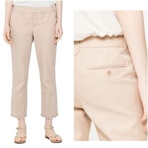 zadig & voltaire • posh cotton linen fringe pants